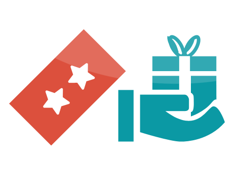 クーポンやお知らせなどの集客機能